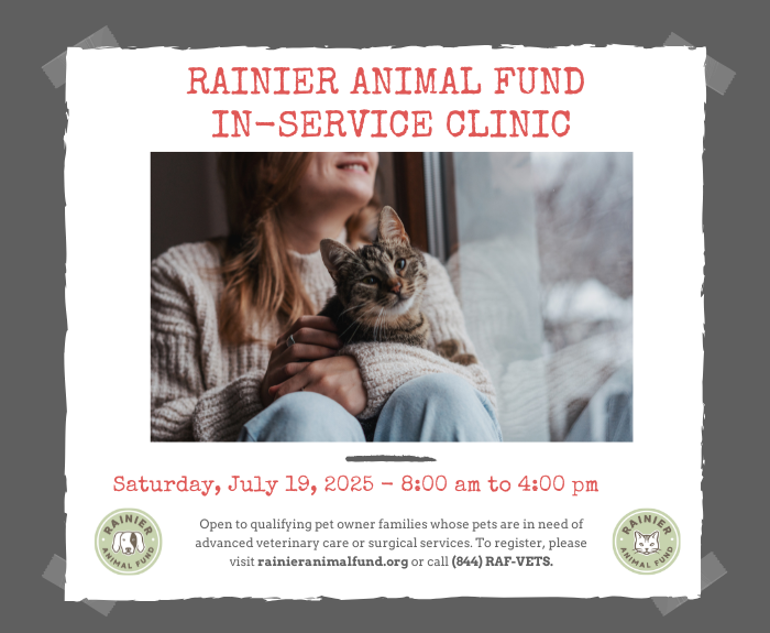 Rainier Animal Fund Clinic